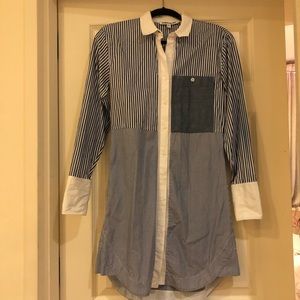 Elizabeth and James Button Down Dress